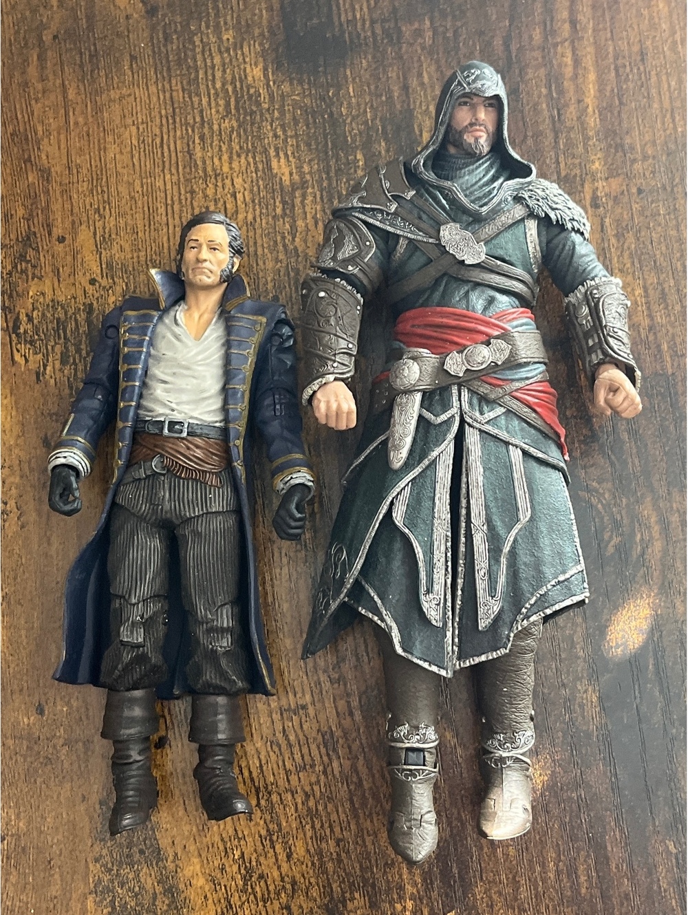 Ezio Auditore & Benjamin Hornigold Assassin’s Creed Action Figure Lot